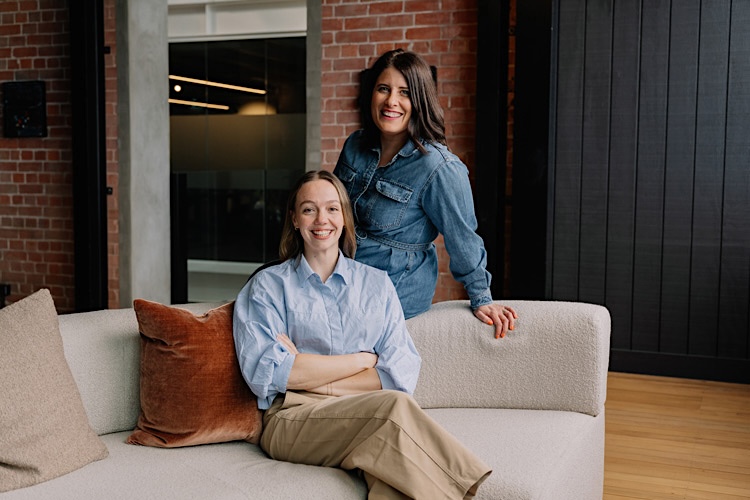 Contented Founders - Lucy Pink and Hannah Hardy-Jones 